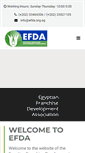 Mobile Screenshot of efda.org.eg